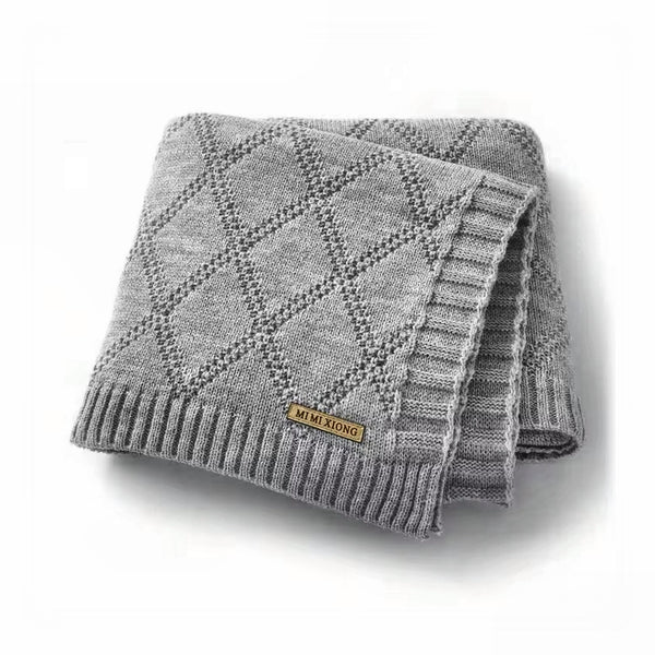 Knitted Swaddle Blanket