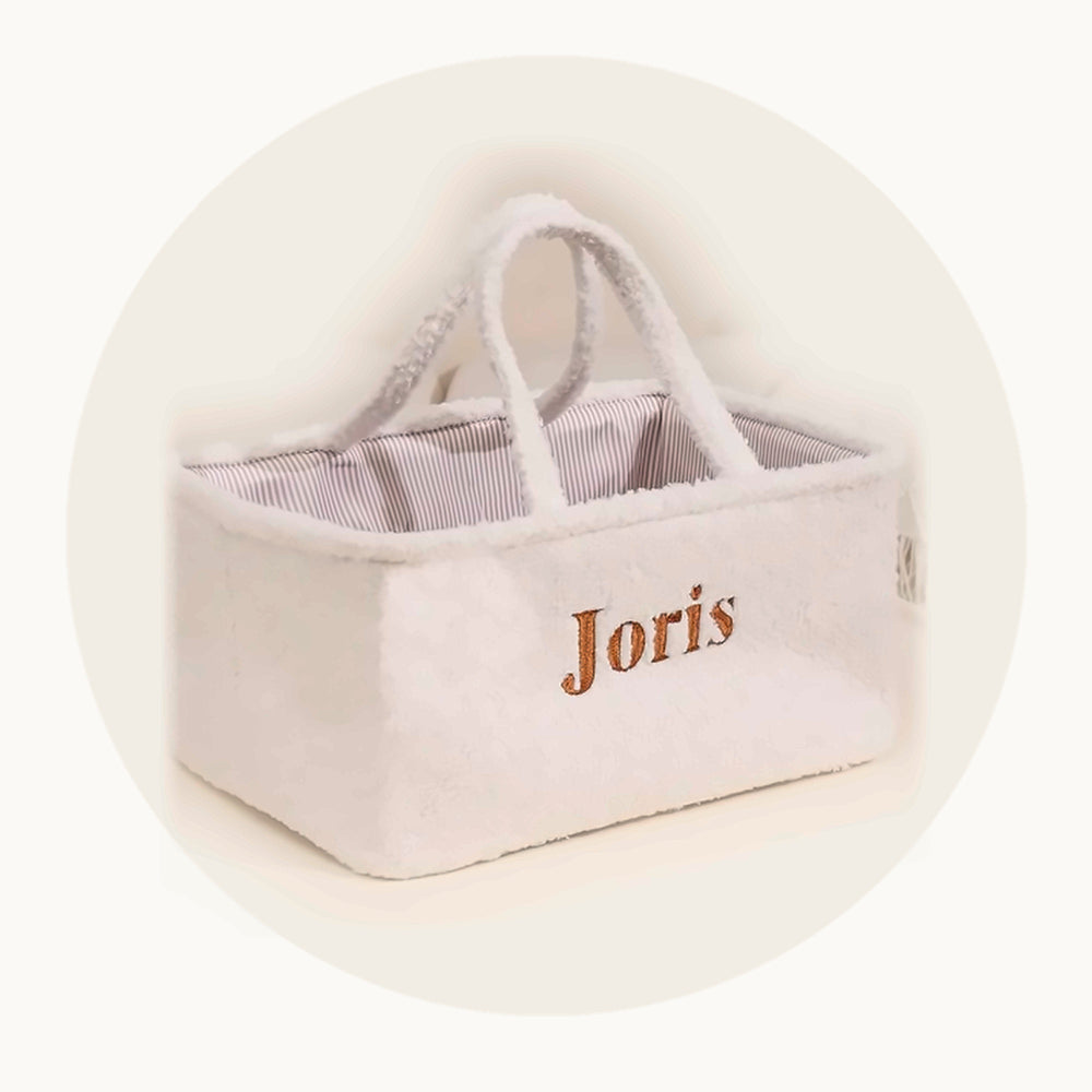 Personalised Baby Caddy Basket